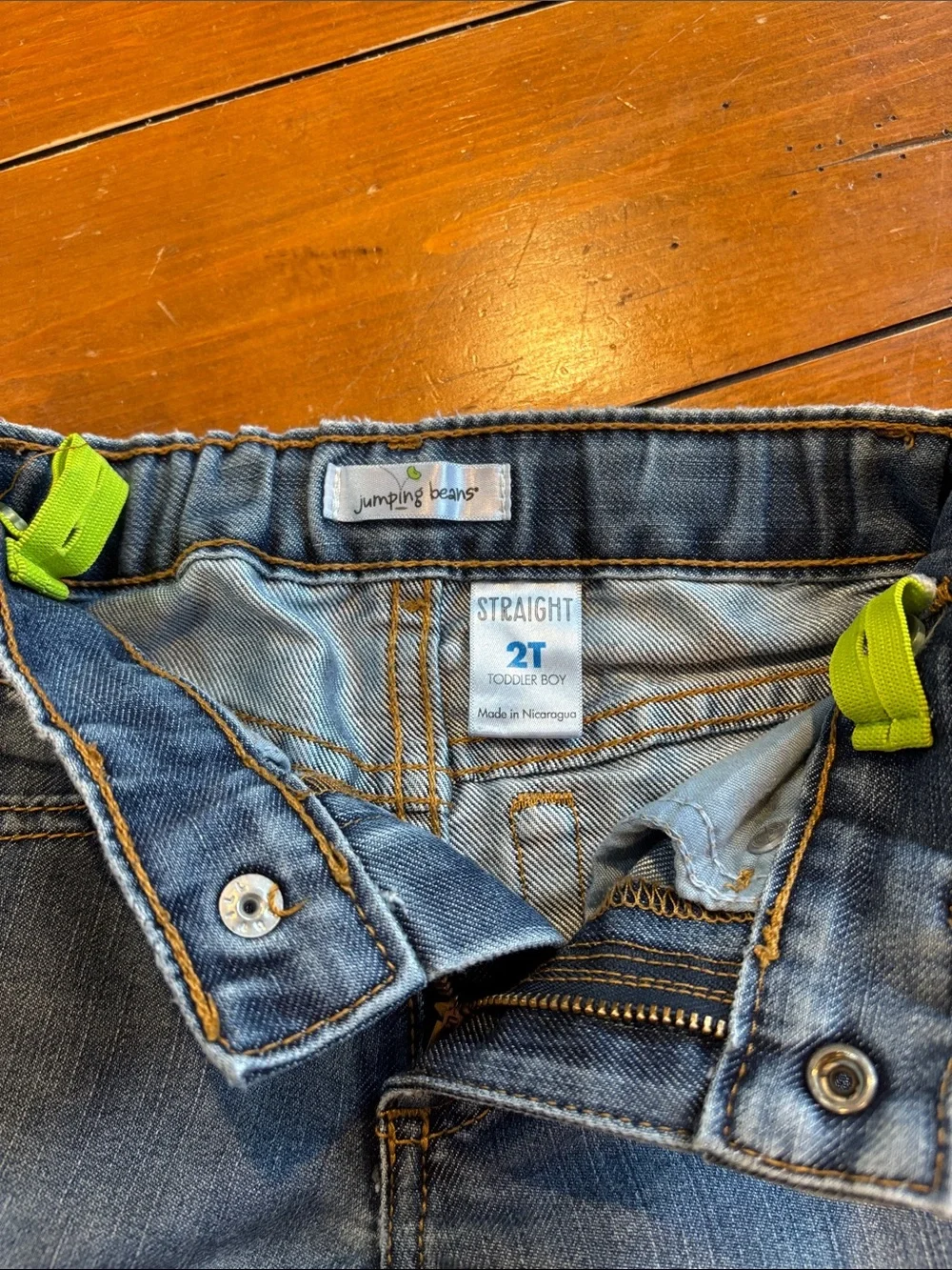 Lot of 3 OshKosh B’Gosh & Jumping Bean Denim Jeans Classic Fit Boys 2T